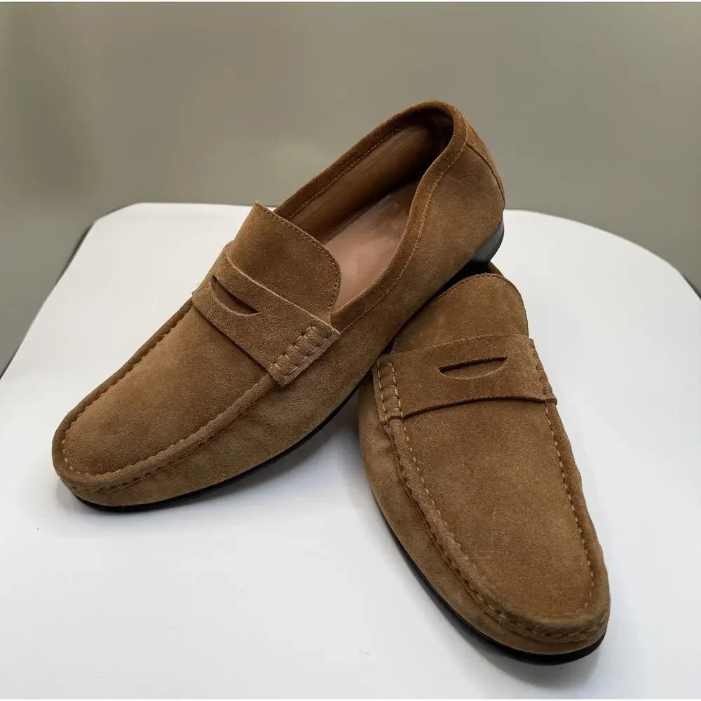 Dune London suede penny loafers Sz 44 / 10M